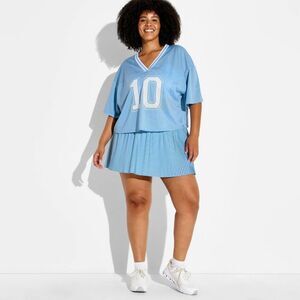 Women's Pleated Skort - JoyLab Blue S